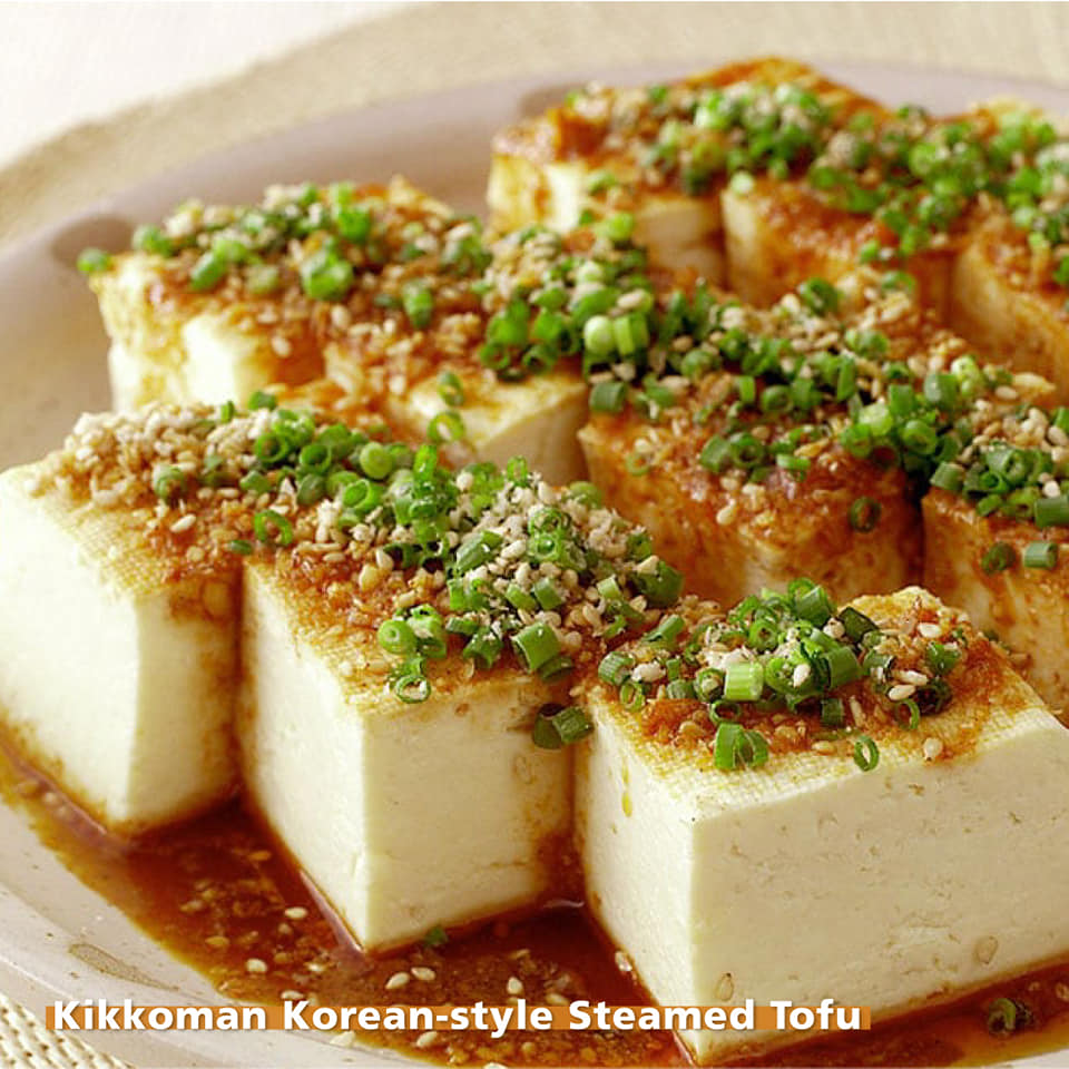 korean style steamed tofu