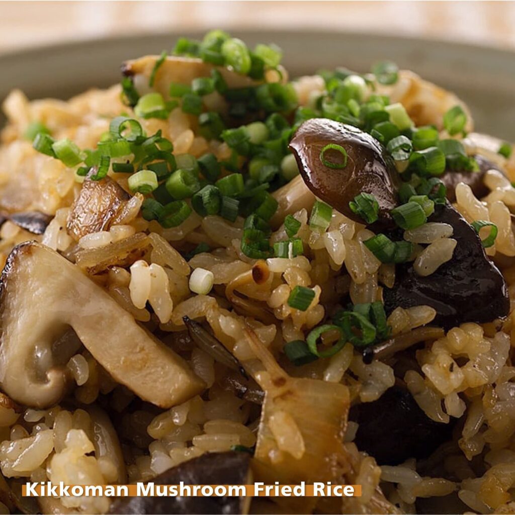 mushroom fried rice